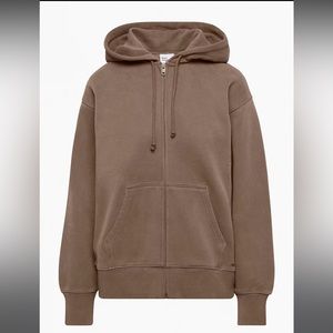 Aritzia TNA cozy perfect zip hoodie